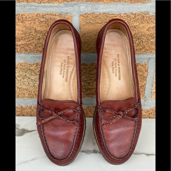 Stubbs and Wootton Braided Brow Loafers 6.5 - Picture 2 of 7